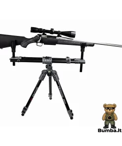 BOG DeadShot FieldPod Max su įstatytu ilguoju ginklu (suderinama su AR-15).