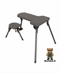 Caldwell Stable Table Lite saudymo stalelis stabilumas ir komfortas
