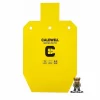 Caldwell AR500 66% IPSC metalinis taikinys siluetas su Bumba.lt logotipu.