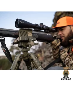 Šaudymo praktika gamtoje naudojant BOG DeathGrip Camo trikojį.