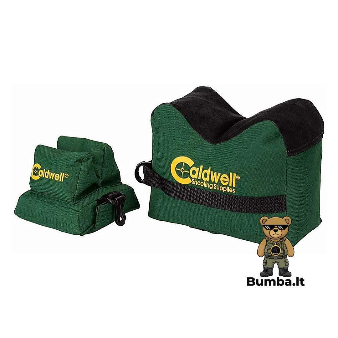 Caldwell DeadShot Combo – dviejų dalių šaudymo maišų rinkinys (neužpildytas).