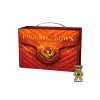 Phoenix Crown DLS-80S galingi fejerverkai Kaune, Designer Line serijos fejerverkų baterija su vintažiniais kriokliais internetu kaina. Su meškino Bumbo logo. Galingiausi ir kokybiškiausi fejerverkai Kaune ir internetu - bumba.lt (įvertinta google 5/5 žvaigždutėmis 300+ atsiliepimų)