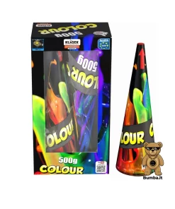 Pirotechnikos vulkanas Colour Vulkan F500C su spalvotomis zvaigzdemis internetu Kaune - Bumba.lt