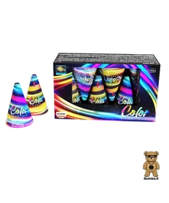 Pirotechnikos vulkanas Colour Vulkan F100C su spalvotomis zvaigzdemis internetu Kaune - Bumba.lt