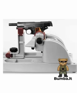 Legendinio 1911 tipo pusiau automatinio pistoleto įtvirtinimas ginklų priežiūros stove Tipton Best Gun Vise saugiam valymui – bumba.lt Kaune ir internetu
