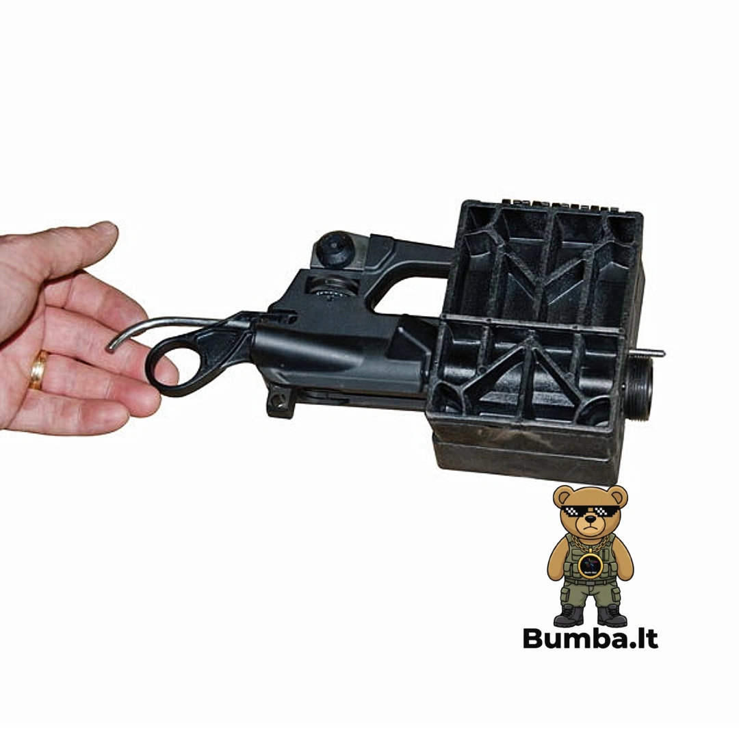 Wheeler Delta Series AR-15 fiksavimo bloko ir vidinio įdėklo montavimas į ginklo nešiojimo rankeną turintį imtuvą – bumba.lt Kaune ir internetu