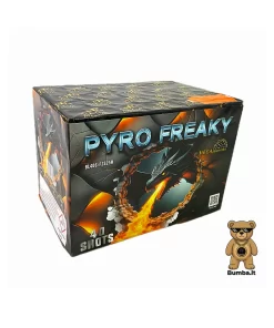 Fejerverkų naujos kartos galinga baterija Pyro Freaky (Pro X-Plosion Series) BL40S-F2S25H Kaune ir internetu. Galingiausi fejerverkų parduotuvė Kaune ir internetu bumba.lt įvertinta 5/5 žvaigždutėmis, daugiau kaip 300+ klientų atsiliepimų