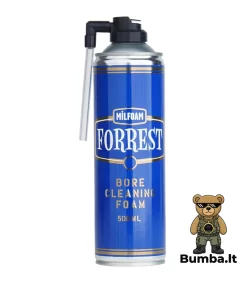 Profesionalios NATO standarto ginklų vamzdžių valymo putos Milfoam FORREST® su aplikatoriumi vario ir anglies apnašoms šalinti – bumba.lt Kaune ir internetu