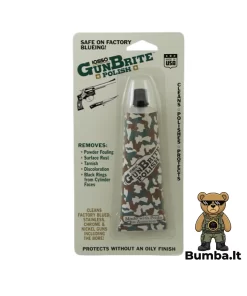 Premium lygio ginklų metalo poliravimo ir apsaugos pasta IOSSO® GunBrite™ paviršinių rūdžių ir nuodėgų šalinimui – bumba.lt Kaune ir internetu
