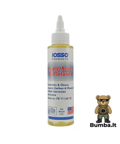 Daugiafunkcinė ginklų alyva IOSSO Triple Action Oil Solution su korozijos inhibitoriais ir dozatoriumi – bumba.lt Kaune ir internetu