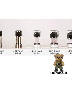 Penki Lyman Borecam Pro 2.0 keičiami 90 laipsnių veidrodiniai antgaliai skirtingiems ginklų kalibrams nuo 22 Cal iki 40 Cal – bumba.lt Kaune ir internetu