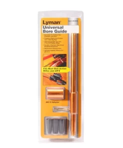 Originali Lyman Universal Bore Guide ginklo priežiūros įrankio pakuotė su AR-15 adapteriu ir priedais – bumba.lt Kaune ir internetu