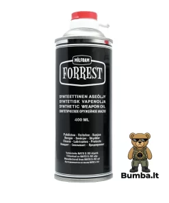 Pilnai sintetinė NATO standartus atitinkanti ginklų alyva Milfoam FORREST® profesionaliam ginklo valymui ir tepimui – bumba.lt Kaune ir internetu