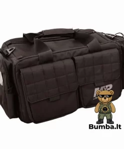 Didelis profesionalus šaudymo krepšys Smith & Wesson M&P Officer Tactical Range Bag iš storos balistinės tekstilės – bumba.lt Kaune ir internetu