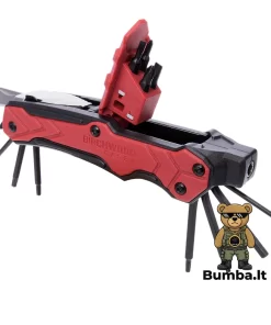 Universalus 16-in-1 ginklų priežiūros įrankis Birchwood Casey Universal Gun Multi-Tool pilnam ginklų išardymui ir remontui – bumba.lt Kaune ir internetu